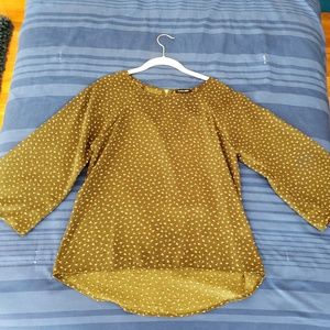 Paper Moon bell sleeve dressy casual blouse